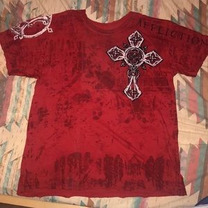 preloved affliction shirt